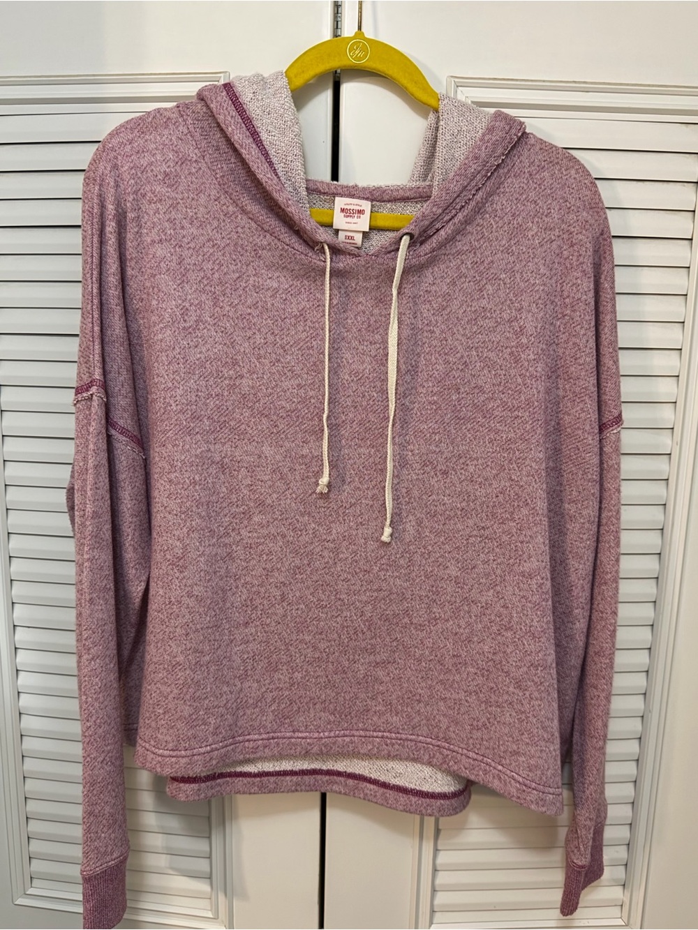 Mossimo Supply Co. • Size XXL, Women's Pullover Hooded Sweatshirt • Mauve